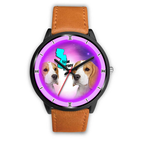 Cute Beagle Dog New Jersey Christmas Special Limited Edition Wrist Watch