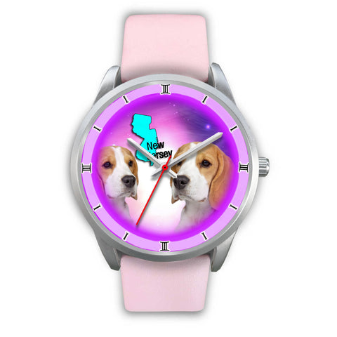 Cute Beagle Dog New Jersey Christmas Special Wrist Watch