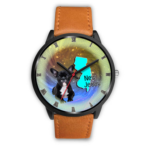 Lovely French Bulldog New Jersey Christmas Special Wrist Watch