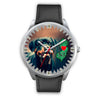 Amazing Rottweiler Dog Art New Jersey Christmas Special Wrist Watch