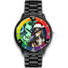 Australian Shepherd Dog New Jersey Christmas Special Wrist Watch