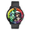 Australian Shepherd Dog New Jersey Christmas Special Wrist Watch