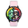 Australian Shepherd Dog New Jersey Christmas Special Wrist Watch