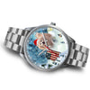 Pomeranian Dog Arizona Christmas Special Wrist Watch