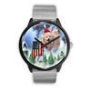 Pomeranian Dog Alabama Christmas Special Wrist Watch