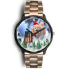 Pomeranian Dog Alabama Christmas Special Wrist Watch