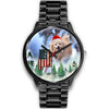 Pomeranian Dog Alabama Christmas Special Wrist Watch