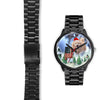 Pomeranian Dog Alabama Christmas Special Wrist Watch