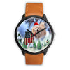 Pomeranian Dog Alabama Christmas Special Wrist Watch