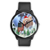 Pomeranian Dog Alabama Christmas Special Wrist Watch