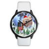 Pomeranian Dog Alabama Christmas Special Wrist Watch