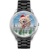 Cute Pomeranian Dog Christmas Special Wrist Watch