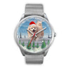 Cute Pomeranian Dog Christmas Special Wrist Watch