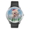 Cute Pomeranian Dog Christmas Special Wrist Watch