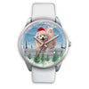 Cute Pomeranian Dog Christmas Special Wrist Watch