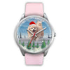 Cute Pomeranian Dog Christmas Special Wrist Watch