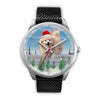 Cute Pomeranian Dog Christmas Special Wrist Watch