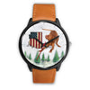 Cute Vizsla Dog Arizona Christmas Special Wrist Watch