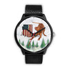 Cute Vizsla Dog Arizona Christmas Special Wrist Watch