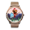 Cute Vizsla Alabama Christmas Special Wrist Watch