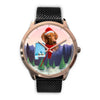 Cute Vizsla Alabama Christmas Special Wrist Watch