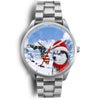 Siberian Husky Florida Christmas Special Wrist Watch