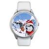 Siberian Husky Florida Christmas Special Wrist Watch
