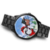 Siberian Husky Alabama Christmas Special Wrist Watch