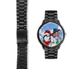 Siberian Husky Alabama Christmas Special Wrist Watch