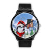 Siberian Husky Alabama Christmas Special Wrist Watch