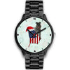 Kerry Blue Terrier Georgia Christmas Special Wrist Watch