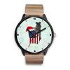 Kerry Blue Terrier Georgia Christmas Special Wrist Watch