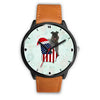 Kerry Blue Terrier Georgia Christmas Special Wrist Watch
