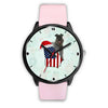 Kerry Blue Terrier Georgia Christmas Special Wrist Watch