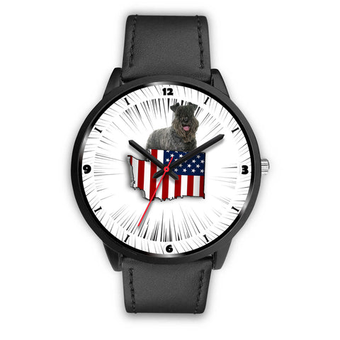 Kerry Blue Terrier Washington Christmas Special Wrist Watch