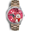 Havanese Dog Florida Christmas Special Wrist Watch