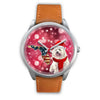 Havanese Dog Florida Christmas Special Wrist Watch