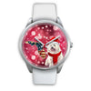 Havanese Dog Florida Christmas Special Wrist Watch