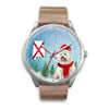 Cute Havanese Dog Alabama Christmas Special Wrist Watch