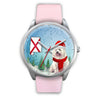 Cute Havanese Dog Alabama Christmas Special Wrist Watch