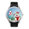 Cute Havanese Dog Alabama Christmas Special Wrist Watch