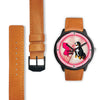 Bernese Mountain Dog Art New Jersey Christmas Special Wrist Watch