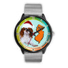 Cavalier King Charles Spaniel Dog New Jersey Christmas Special Wrist Watch