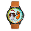 Cavalier King Charles Spaniel Dog New Jersey Christmas Special Wrist Watch