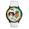 Cavalier King Charles Spaniel Dog New Jersey Christmas Special Wrist Watch