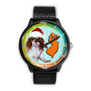 Cavalier King Charles Spaniel Dog New Jersey Christmas Special Wrist Watch