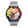 Cute Pomeranian Dog New Jersey Christmas Special Wrist Watch