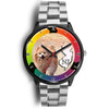 Cute Pomeranian Dog New Jersey Christmas Special Wrist Watch