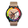 Cute Pomeranian Dog New Jersey Christmas Special Wrist Watch