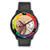 Cute Pomeranian Dog New Jersey Christmas Special Wrist Watch